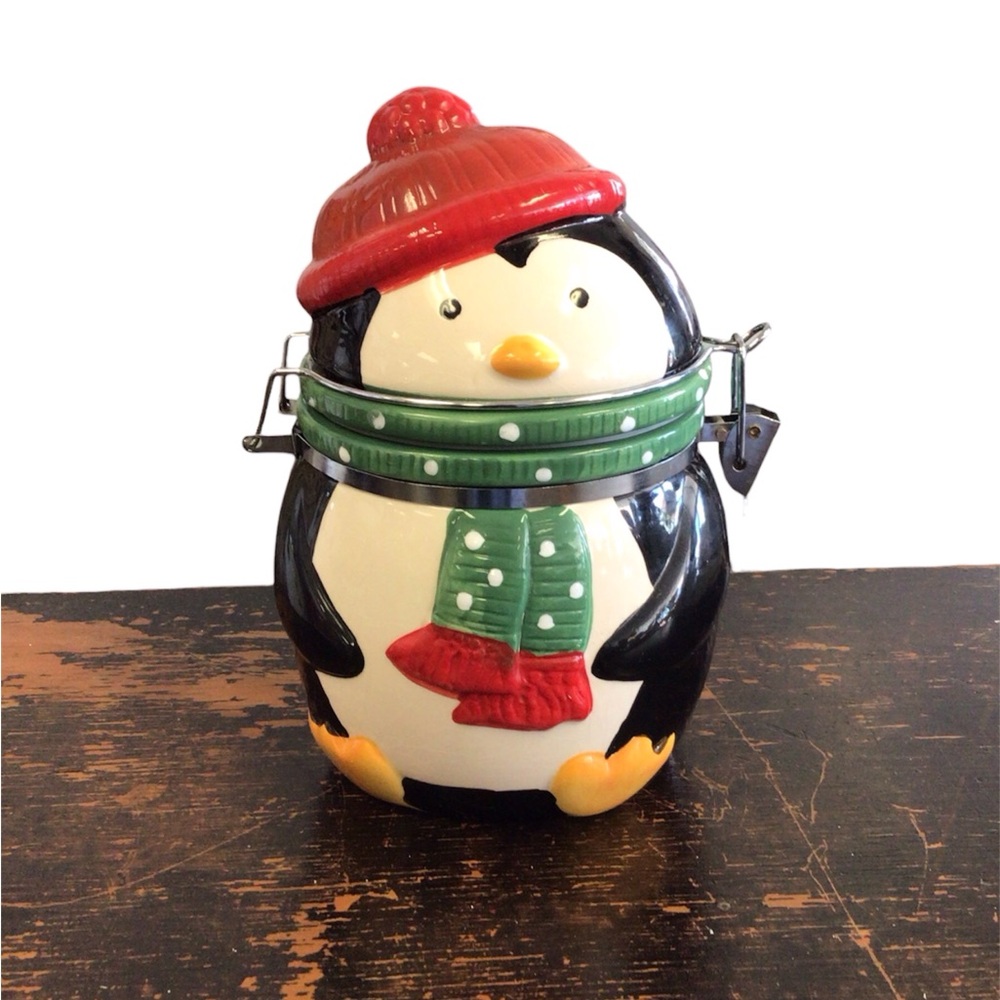 Vintage Penguin Cookie Jar